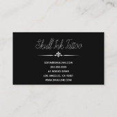 Carte De Visite Crâne royal (Dos)