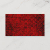 Carte De Visite Crânes et fleurs (Dos)