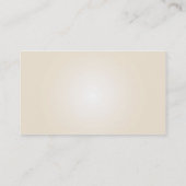 Carte De Visite Cravate beige - affaires (Dos)