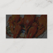 Carte De Visite Crawdads Craytfish d'écrevisses (Dos)