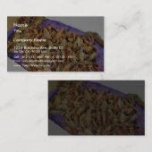 Carte De Visite Crawdads d'écrevisses (Devant / Derrière)