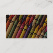 Carte De Visite Crayons (Dos)