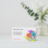 Carte De Visite Crayons (Debout devant)