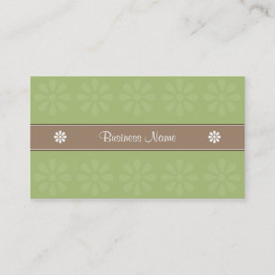 CARTE DE VISITE CRE8TIVE DESIGN 04 EARTHY
