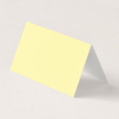 Carte De Visite Cream Premium Linen Professional Unique Classic (Dos)