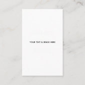 Carte De Visite Create Your Own wedding custom Flat Note Card (Devant)