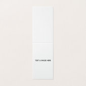 Carte De Visite Create Your Own white (Extérieur déplié)