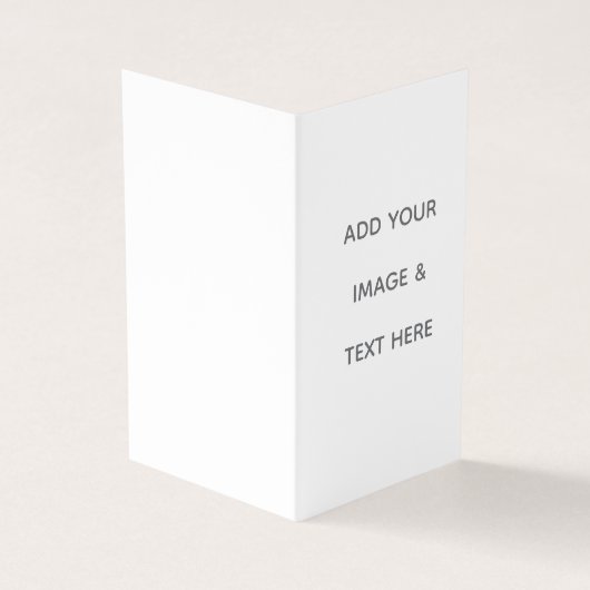 Carte De Visite Create Your Own white (Extérieur)