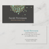 Carte De Visite Créateur artistique unique (Devant / Derrière)