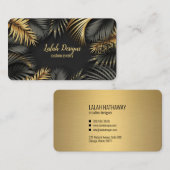 carte de visite créateur de bijoux (Devant / Derrière)