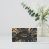 carte de visite créateur de bijoux (Debout devant)