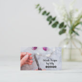 Carte De Visite Créateur de bijoux (Debout devant)