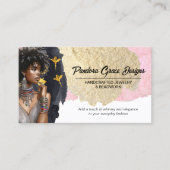 Carte De Visite Créateur de bijoux artisanal (Devant)