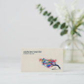 Carte De Visite Créateur de contenu - Copywriter - Freelance Write (Debout devant)