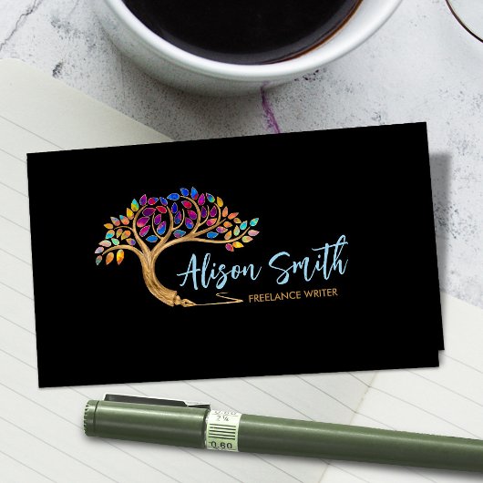 Carte De Visite Créateur de contenu - Copywriter - Freelance Write