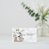 Carte De Visite Créateur de gâteaux (Debout devant)