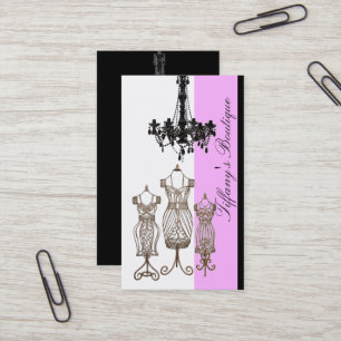 Carte De Visite Créateur de presse Mannequin couturier couturier C