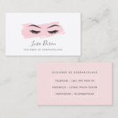 Carte de Visite Créateur de Sourcils (Devant / Derrière)