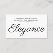 Carte De Visite Créatif (Devant)