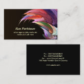 carte de visite créatif artistique (Devant / Derrière)