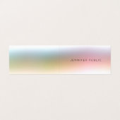 Carte De Visite Créatif Coloré Élégant Moderne Simple Modèle (Extérieur déplié)