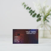 carte de visite créatif de conception (Debout devant)