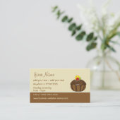 Carte de visite créatif de gâteau (Debout devant)