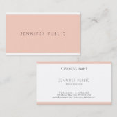 Carte De Visite Créatif Simple Design Professionnel Moderne Luxe (Devant / Derrière)
