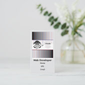 Carte De Visite Creating Business Card (Debout devant)