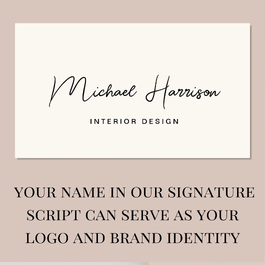 Carte De Visite Création professionnelle de code QR de script mode