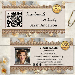 Carte De Visite Créations artisanales modernes de style boho chic