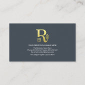 Carte De Visite Créative Building Home Paysage Realtor (Dos)