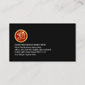 Carte De Visite Creative Electric Lightning Circuit Board (Dos)