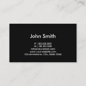 Carte De Visite Creative Froid Plumber Professional (Dos)