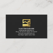 Carte De Visite Creative Home Moving Truck (Dos)