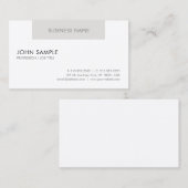 Carte De Visite Créative Professionnelle Moderne Design Nettoyant (Devant / Derrière)