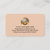 Carte De Visite Creative Screwed HANDYMAN Tools  (Dos)