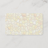 Carte De Visite Creative Stone Wall Motif tendance Plain stylish (Dos)