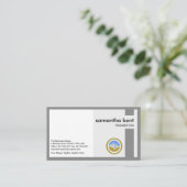 Carte De Visite Créative Stylish Box Frame fondateur PDG (Debout devant)