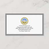 Carte De Visite Créative Stylish Box Frame fondateur PDG (Dos)