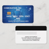 Carte De Visite Credit | Debit Card | Computer Hardware (Devant / Derrière)