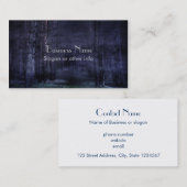 Carte De Visite Creepy forest (Devant / Derrière)