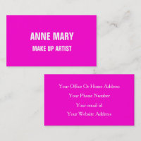 Créer Artiste Chaud Rose Bright Coloré Salons