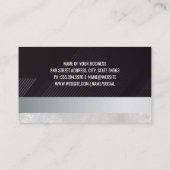 Carte De Visite Créer des brosses et des fondations (Dos)