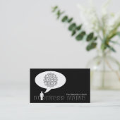 Carte De Visite créer votre propre bulle vocale (Debout devant)