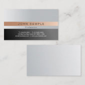 Carte De Visite Créez vos propres couleurs harmoniques élégantes (Devant / Derrière)