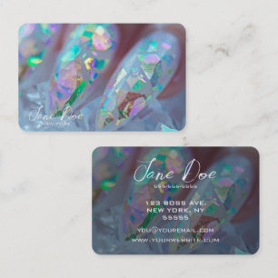 Carte De Visite Créez vos propres ongles holographiques