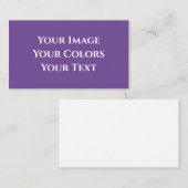 Carte De Visite Créez votre propre (Devant / Derrière)