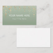 Carte De Visite Créez votre propre (Devant / Derrière)