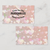 Carte De Visite Créez votre propre (Devant / Derrière)